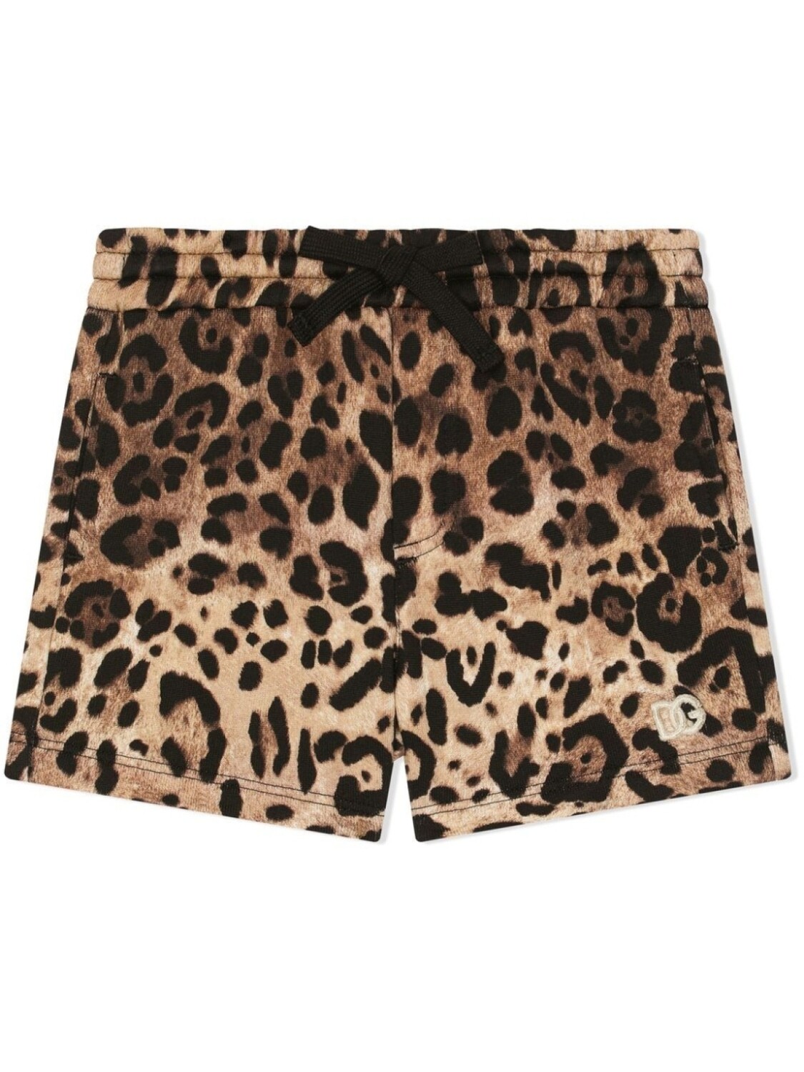 

Dolce & Gabbana спортивные шорты с леопардовым принтом, коричневый