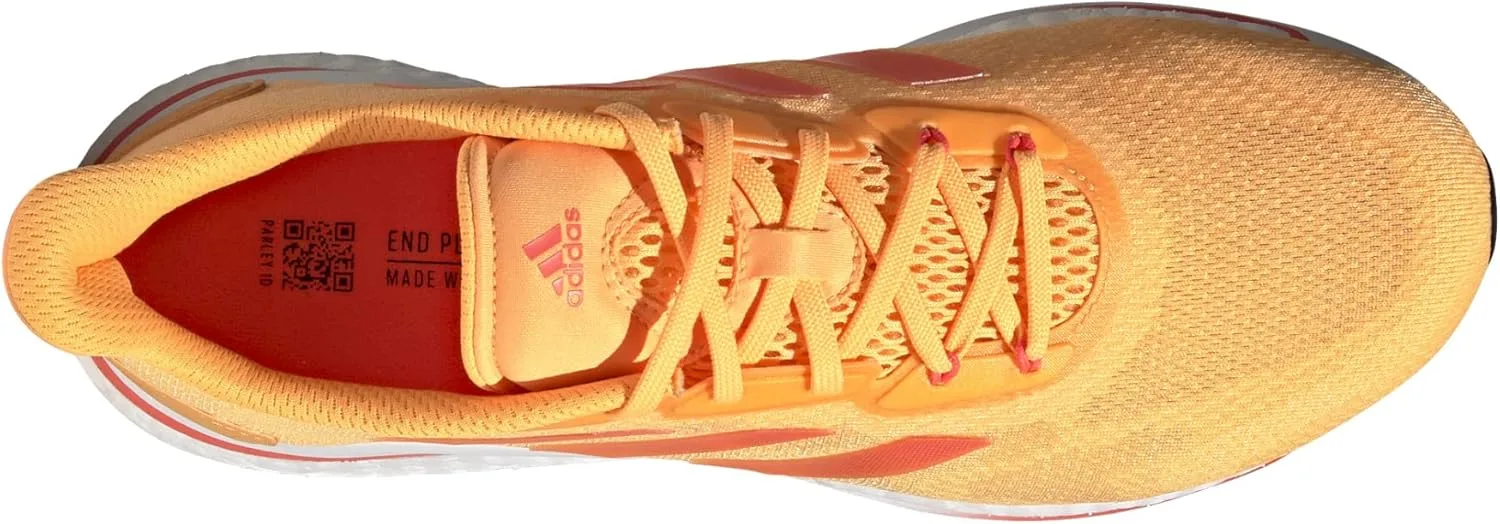 Мужские кроссовки Adidas Supernova +, белый/оранжевый/розовый — фото 4