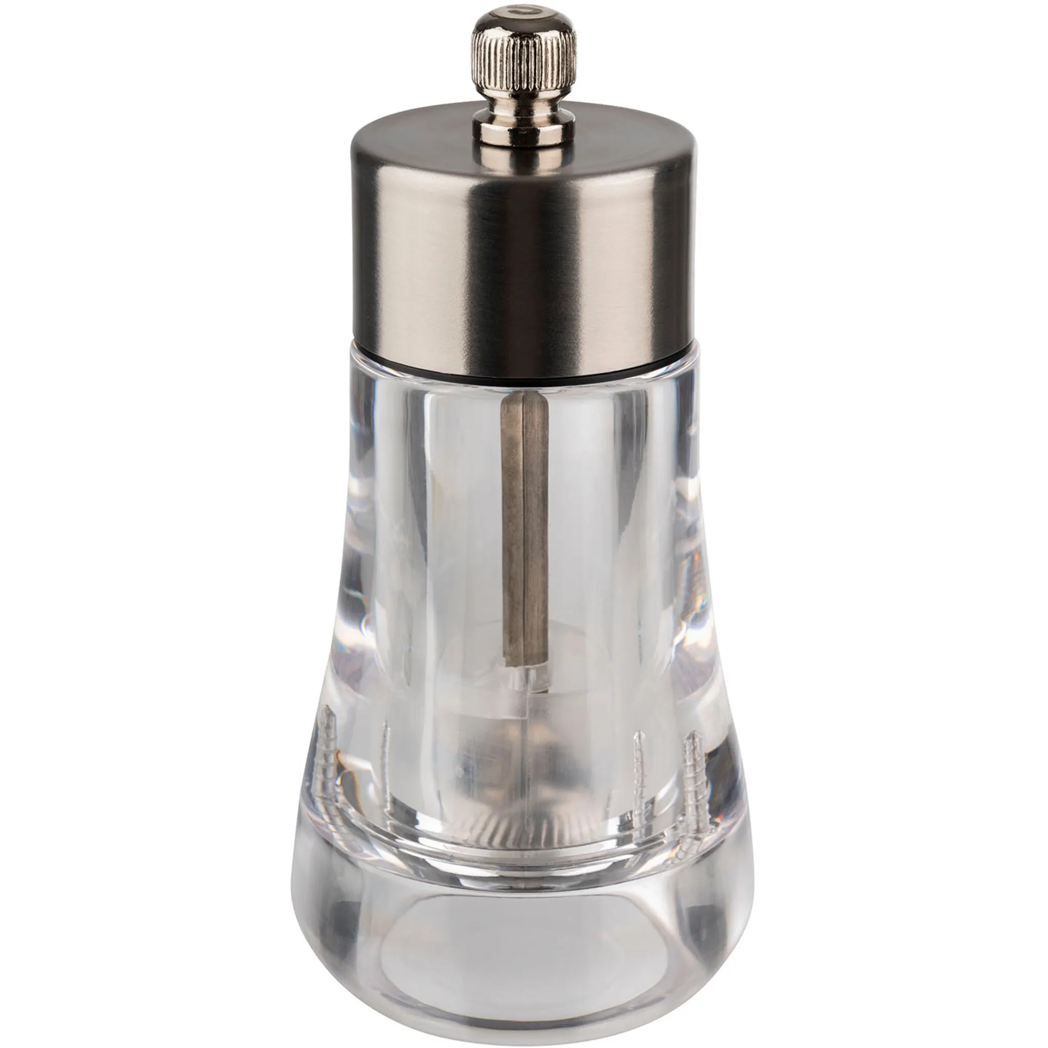 

Мельница для специй APS «Соль, ок. 13 см», (1 шт.), цвет transparent, Edelstahl matt