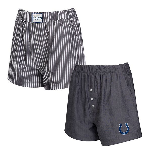 

Женский комплект боксеров concepts sport black indianapolis colts two-pack stripes and solids Unbranded