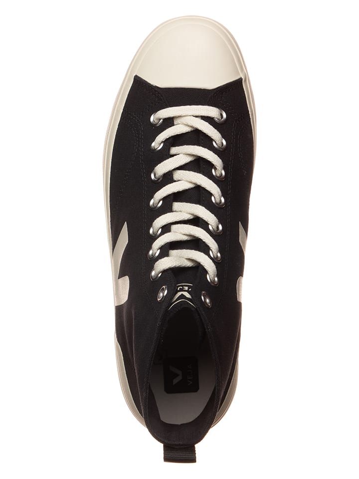 Высокие кроссовки Wata II Low Veja, цвет schwarz/creme — фото 4