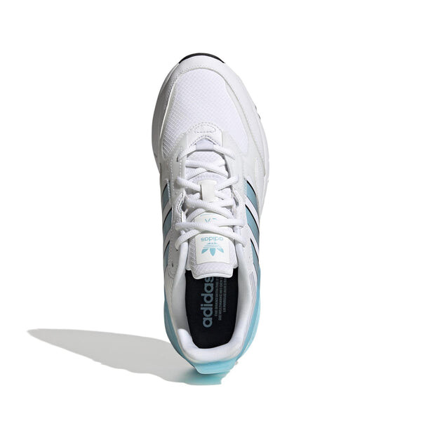 Кроссовки оригинал zx 1k boost 2.0 Adidas, белый — фото 4