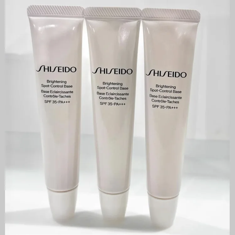 SHISEIDO Крем-праймер для контроля жирности перед макияжем Natural Clear 32g, # Pink — фото 2
