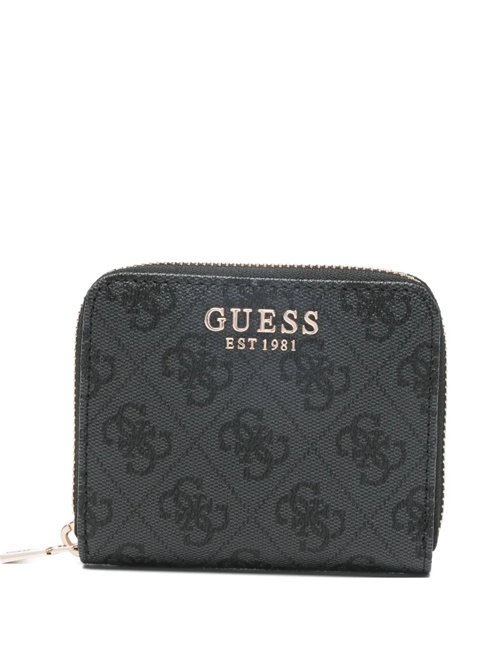 

Кошелек с принтом логотипа Guess Usa, черный