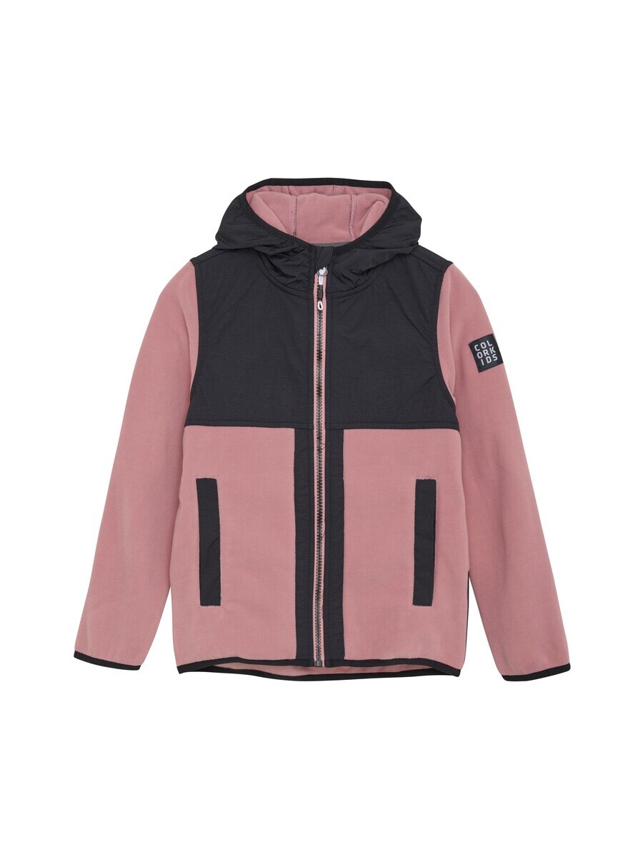 

Флисовая куртка COLOR KIDS Fleece Jacket, темно-розовый