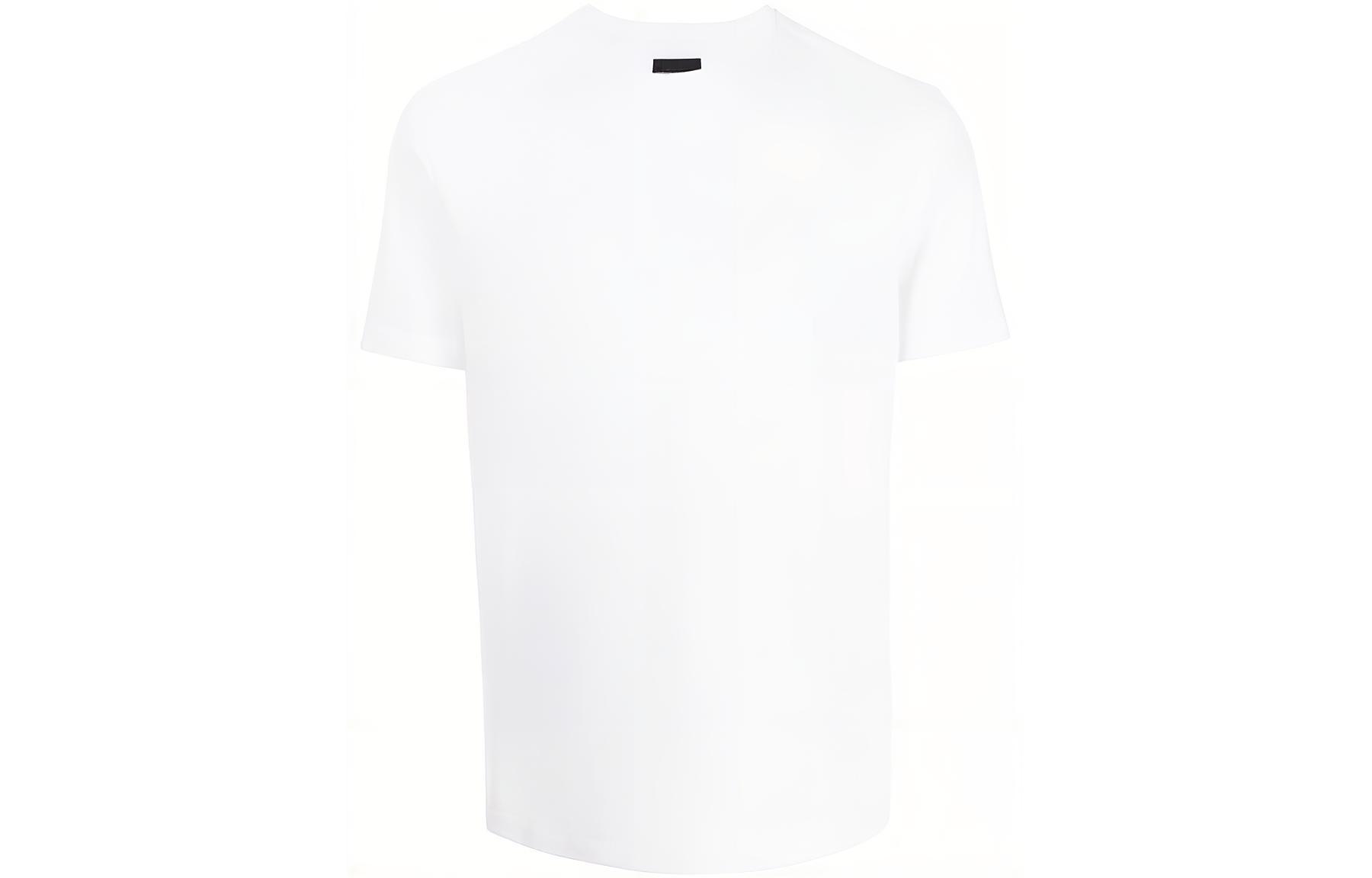 

Футболка с логотипом жаккард EMPORIO ARMANI, белая