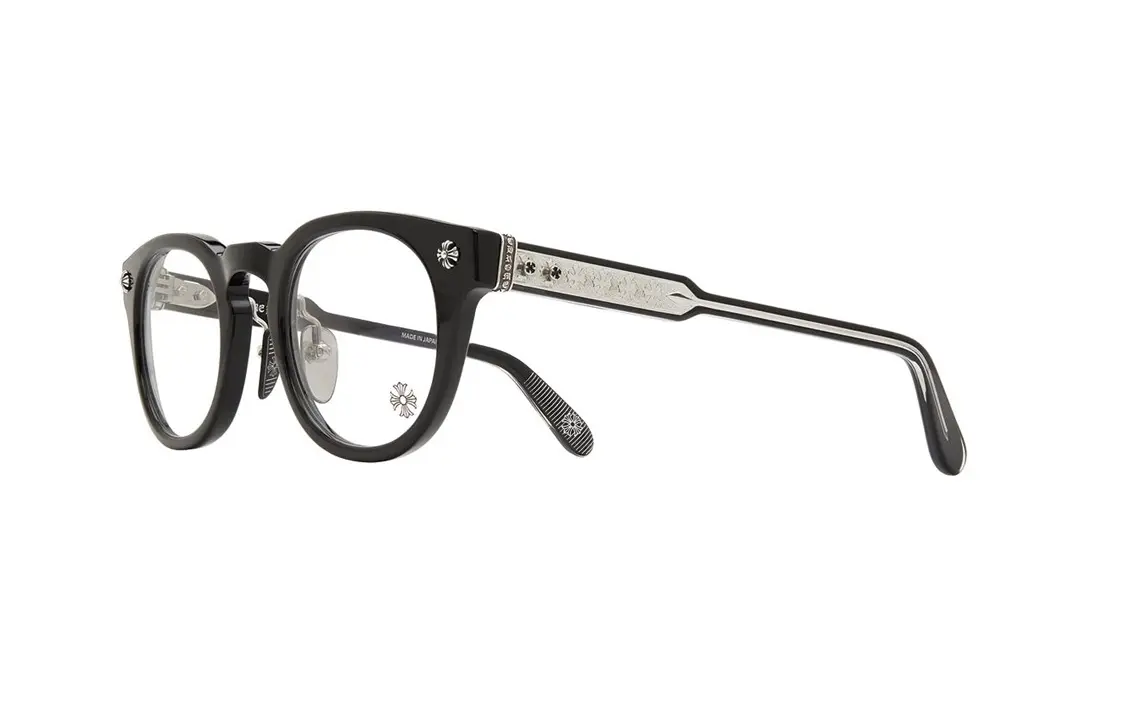 

Оправы для очков круглые унисекс Black Chrome Hearts