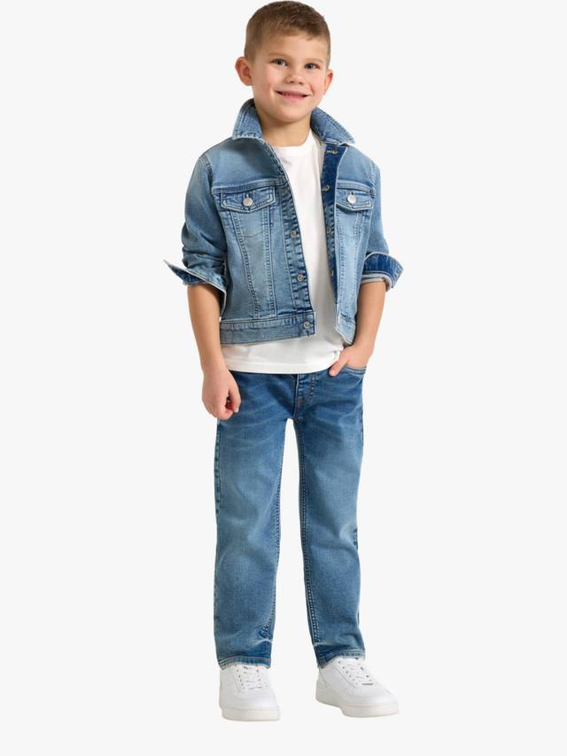 

Детская джинсовая куртка из джерси Lindex, Light Denim