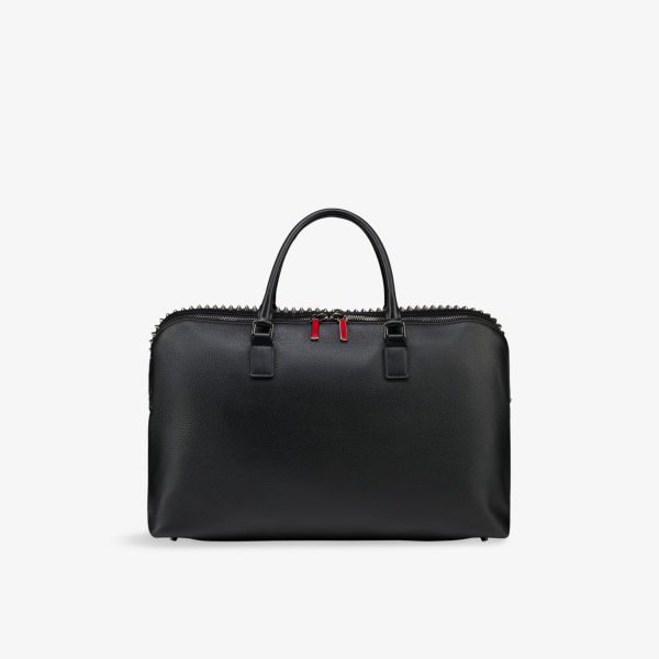 

Сумка дорожная кожаная Christian Louboutin Funky, черный / красный