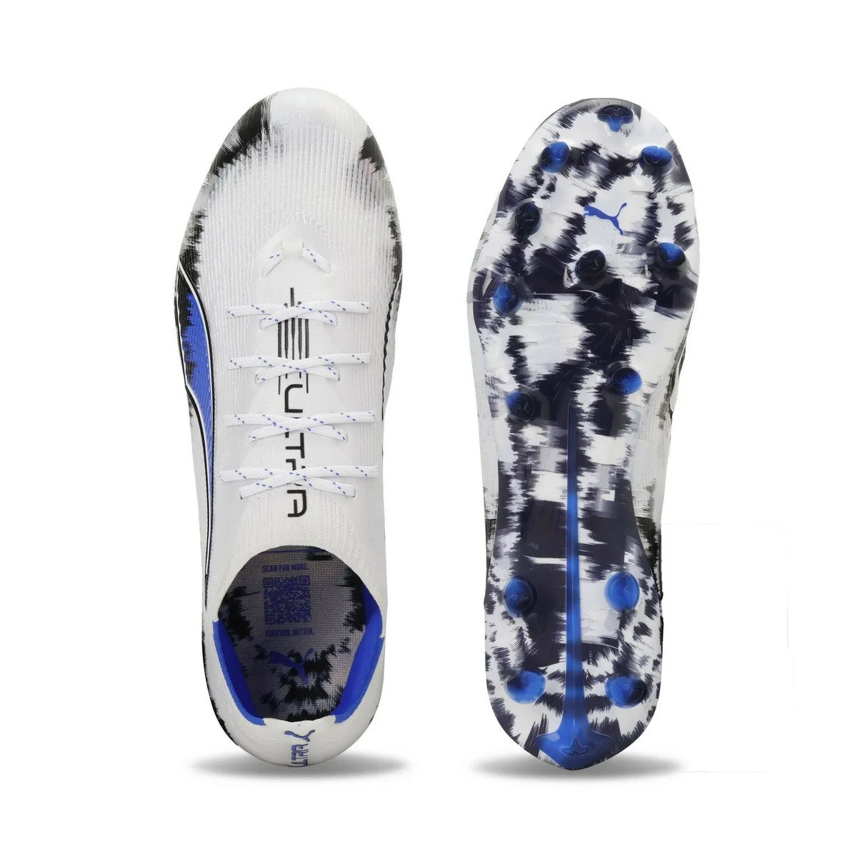 Мужские футбольные бутсы Ultra 6 Ultimate HG/AG JPLE PUMA, PUMA White-PUMA — фото 4
