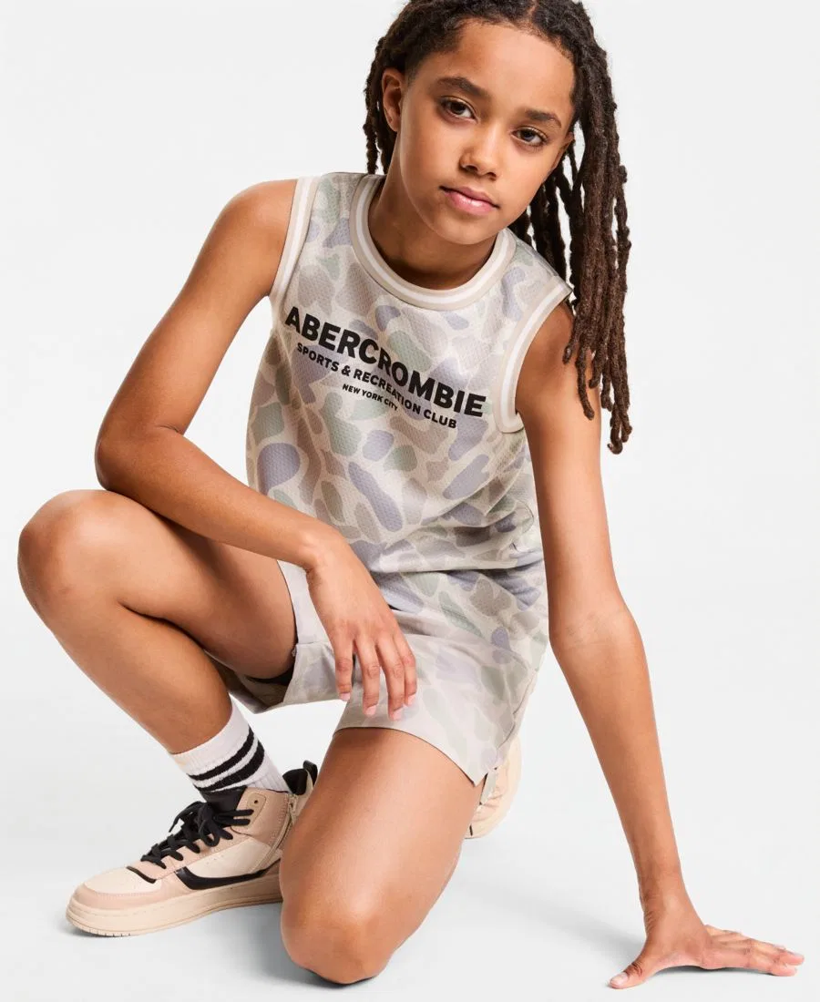 Сетчатая майка без рукавов для мальчиков 5-18 лет Abercrombie Kids — фото 3
