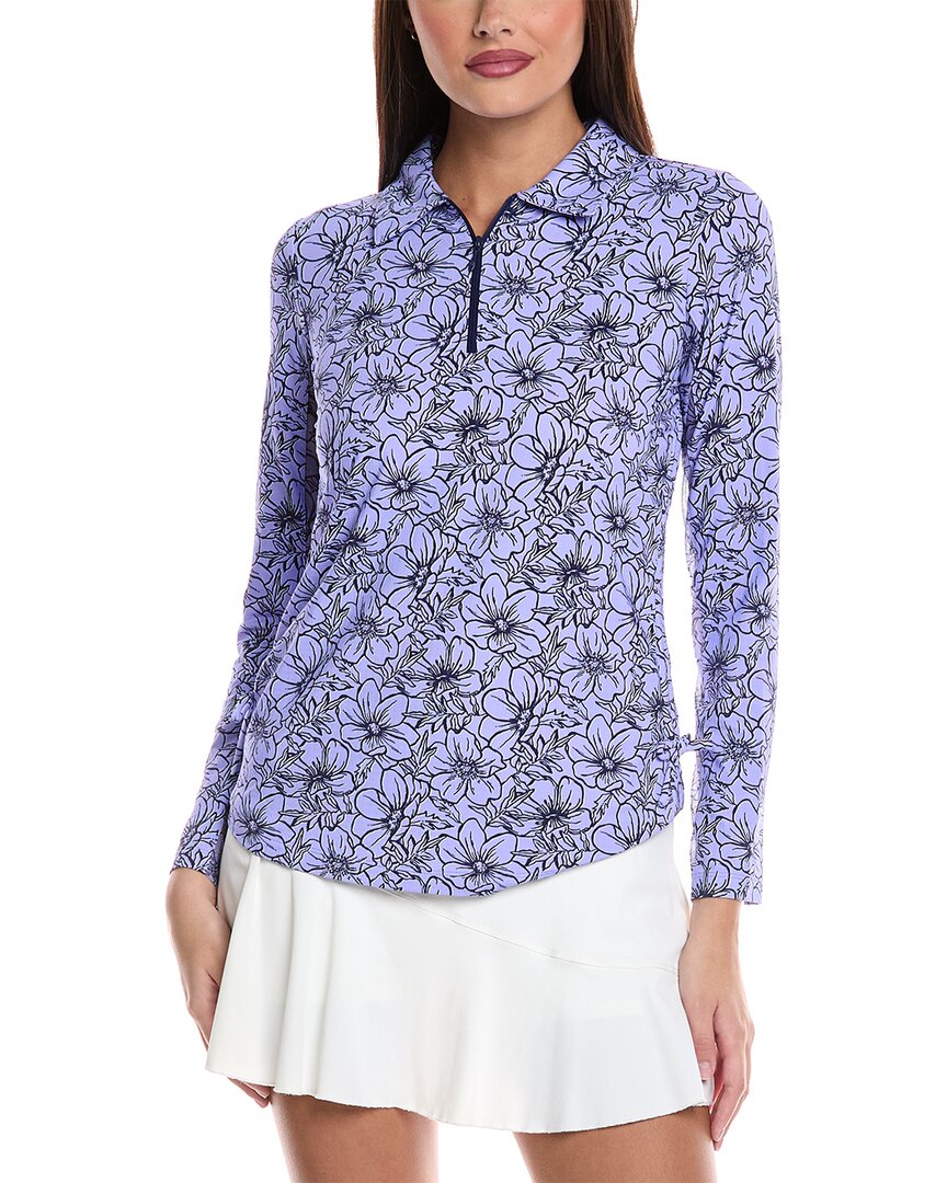 

IBKUL Diana Поло с длинным рукавом, фиолетовый