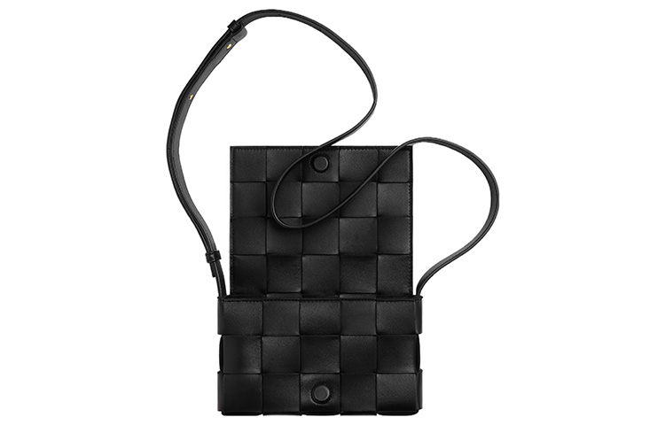 Bottega Veneta Сумка-тофу из каракульчи Фотосумка Плечевая сумка Через плечо — фото 4
