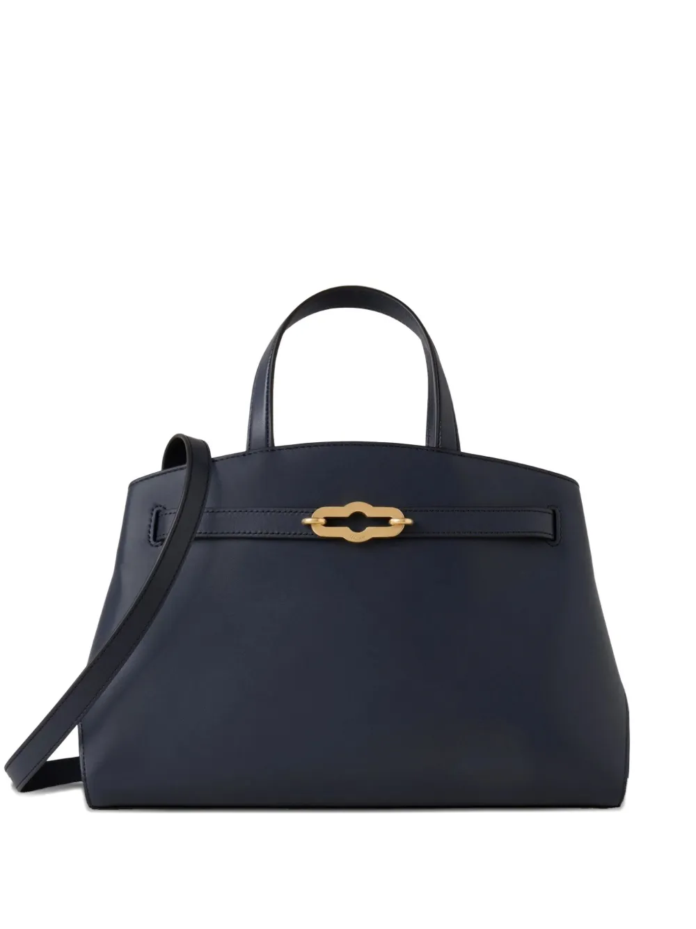 

Маленькая сумка-тоут Pimlico с закругленным верхом Mulberry, синий