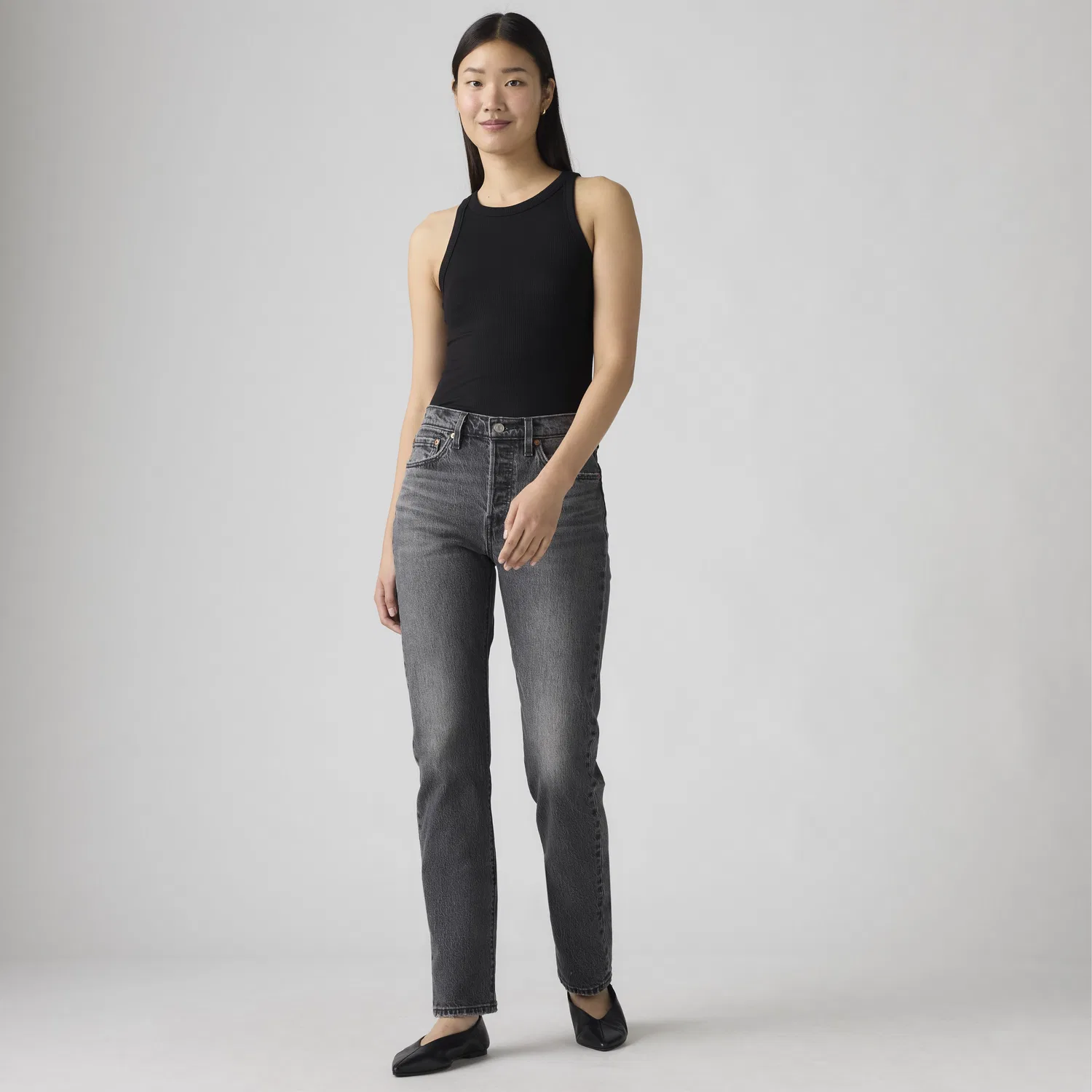 Женские джинсы 501 Original Fit Levi's, Black