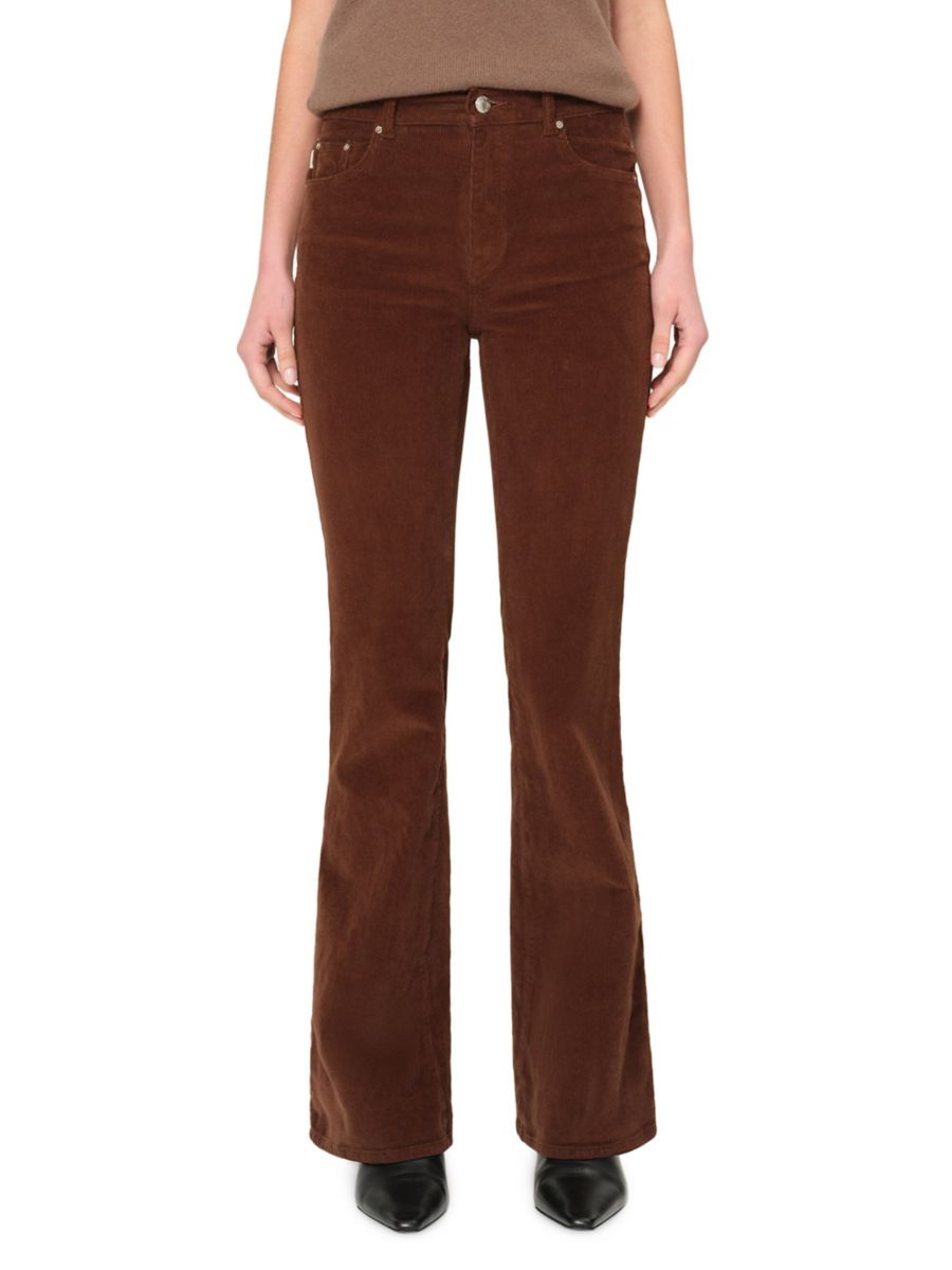 

Джинсы Bridget Bootcut с высокой талией Instasculpt Corduroy DL1961 Premium Denim, цвет Walnut