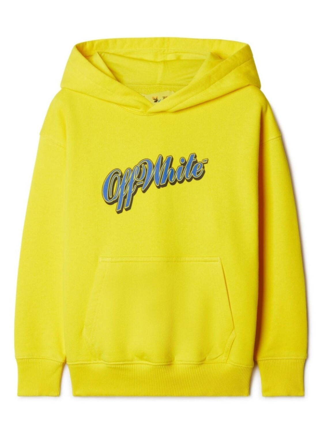 

Off-White Kids худи Baseball с логотипом, желтый
