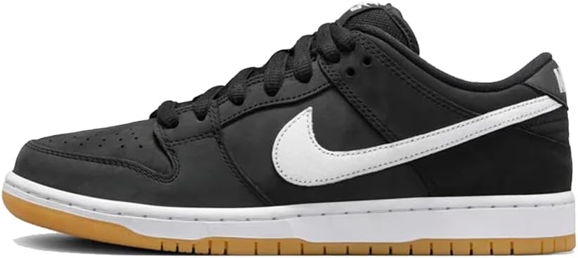 

Мужские кроссовки для скейтбординга Nike SB Dunk Low Pro, Black/White-Black-Gum Light Brown