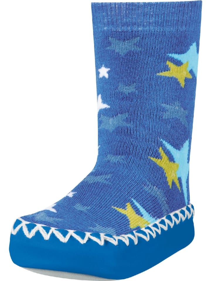 Сабо Hüttenschuh Sterne Playshoes, синий
