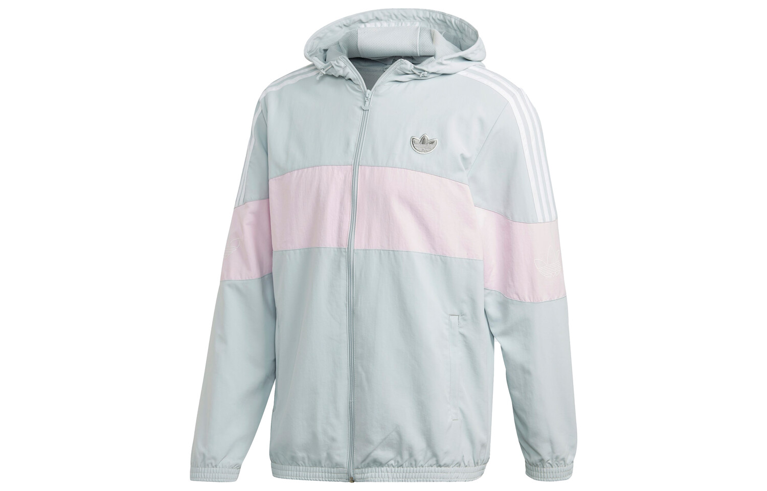 

Куртка мужская прозрачная серая Adidas Originals, серый