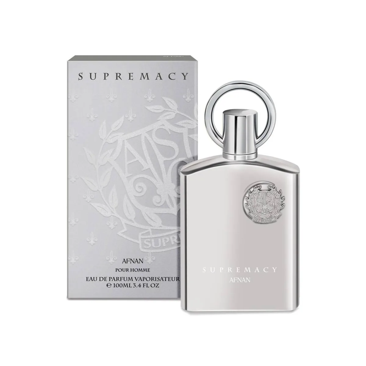AFNAN Мужской парфюм Afnoum Ultra Silver Eau De Parfum EDP 100 мл, 100ml