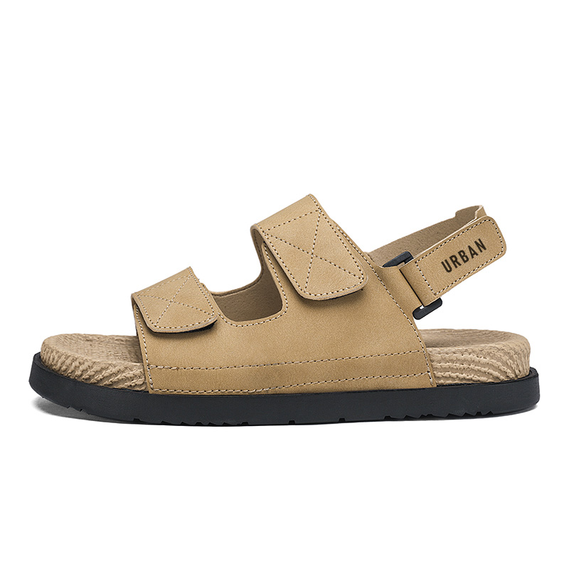 

URBAN AUTHENTIC Пляжные сандалии мужские желтые, цвет Yellow