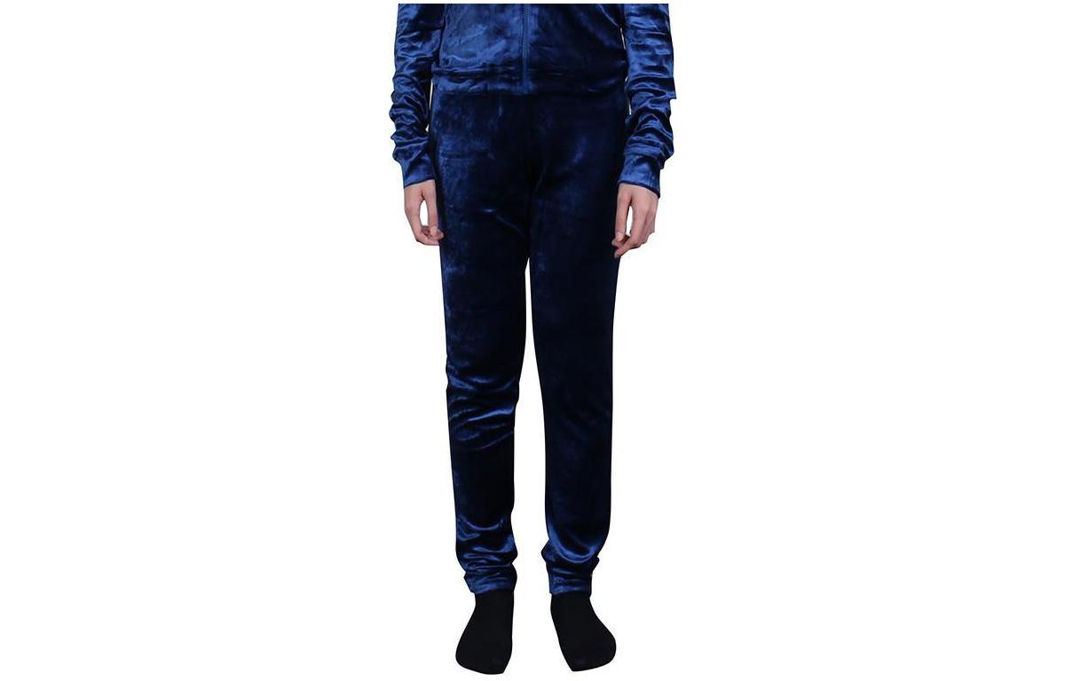 

Женские синие леггинсы VERSACE