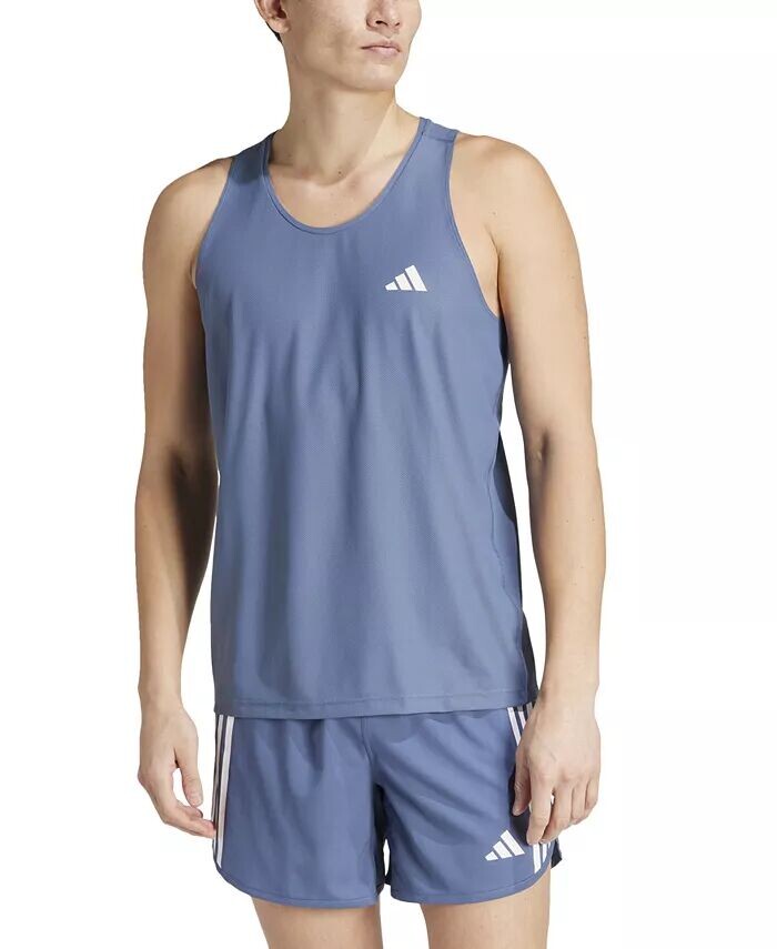

Мужская влагоотводящая майка The Run The Run adidas, синий