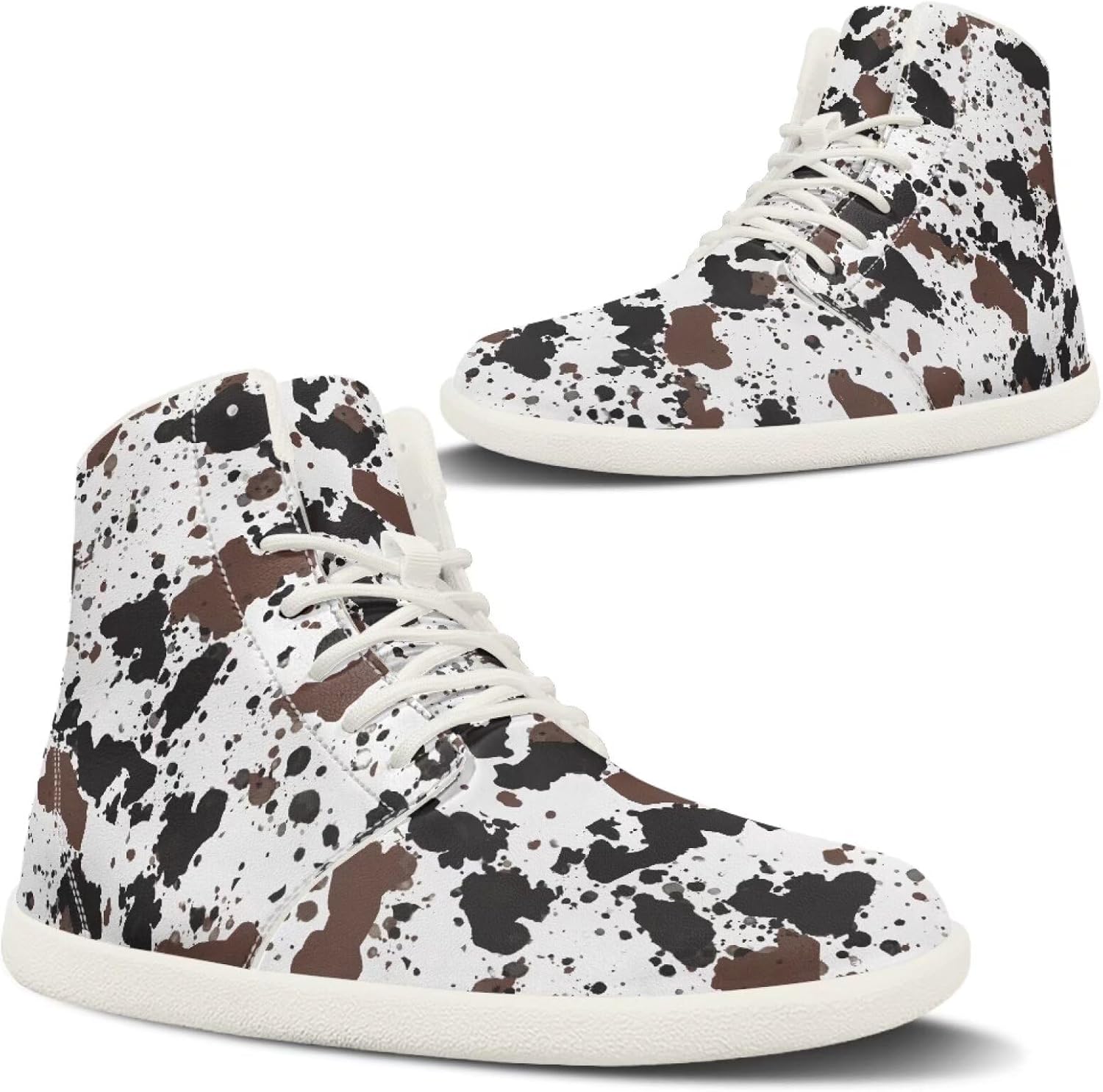 

Мужские ботинки с узором «Палец Любовь Сердце», зимние снегоступы, теплые укороченные ботинки с белой подошвой Pugasmiru