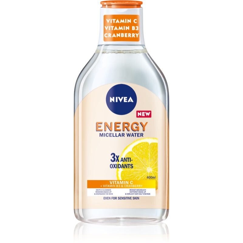 

Nivea Energy освежающий мицеллярный флюид с витамином С 400 мл