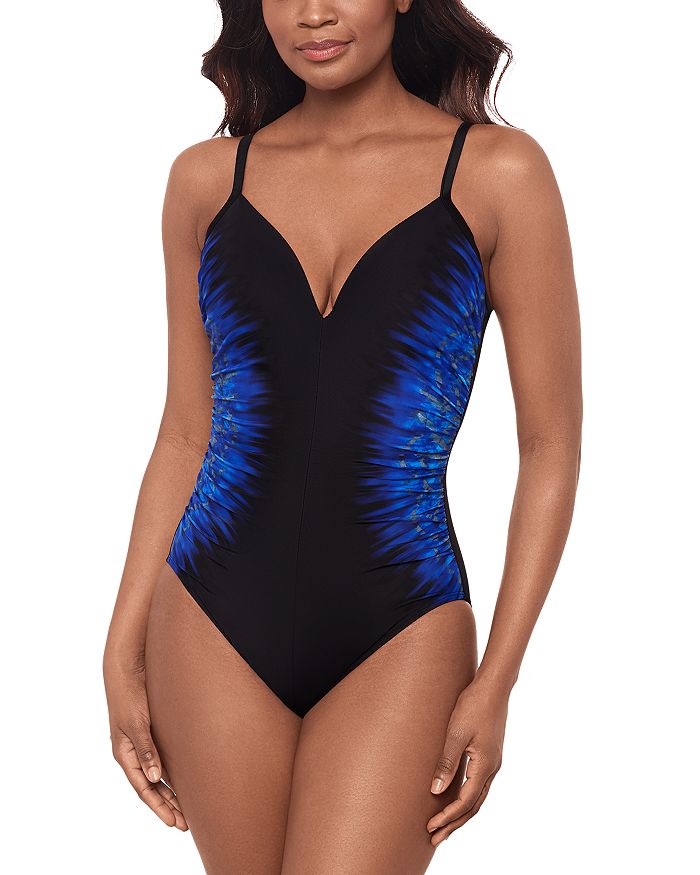 

Paka Mayan Temptation Цельный купальник Miraclesuit, синий