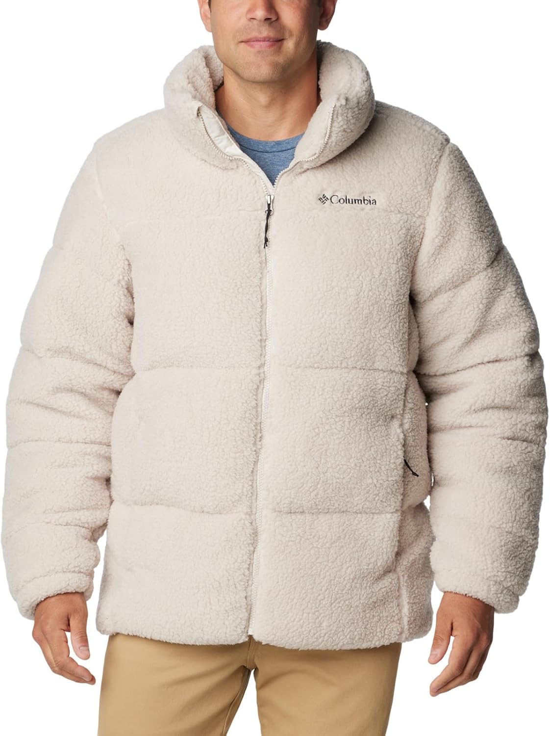 

Куртка Columbia Puffect Sherpa мужская, Dark Stone