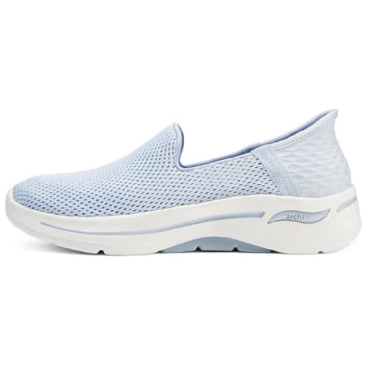 

Кроссовки Skechers Slip Ins Lifestyle Shoes Women's Low-top Light Blue, голубой, Синий, Кроссовки Skechers Slip Ins Lifestyle Shoes Women's Low-top Light Blue, голубой
