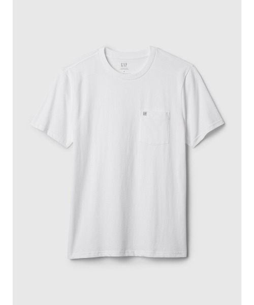 Унисекс футболка с карманом из органического хлопка GAP — фото 3
