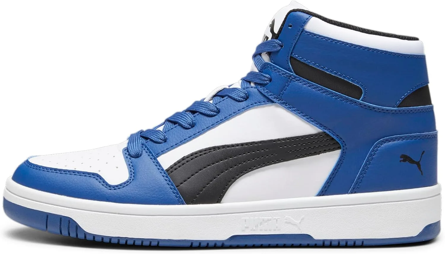 Мужские кроссовки PUMA Rebound Layup Trainers, белый/черный — фото 2