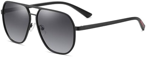 

Мужские солнцезащитные очки для женщин, солнцезащитные очки квадратной оправы, защита от УФ-излучения UV400, для вождения, рыбалки, плавания и пляжа MTZJH, 3375matte Black Grey