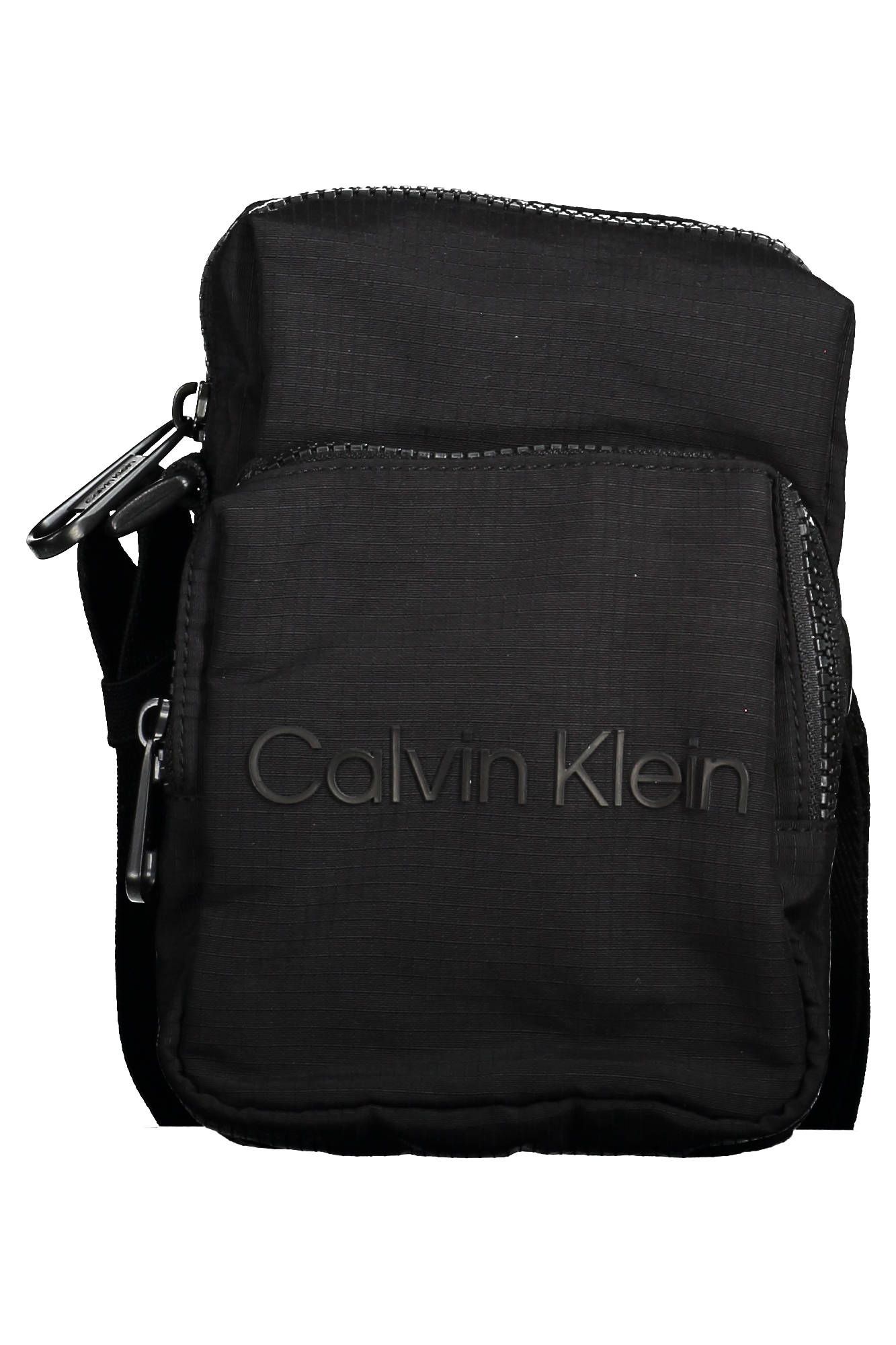 

Черная нейлоновая мужская сумка через плечо Calvin Klein