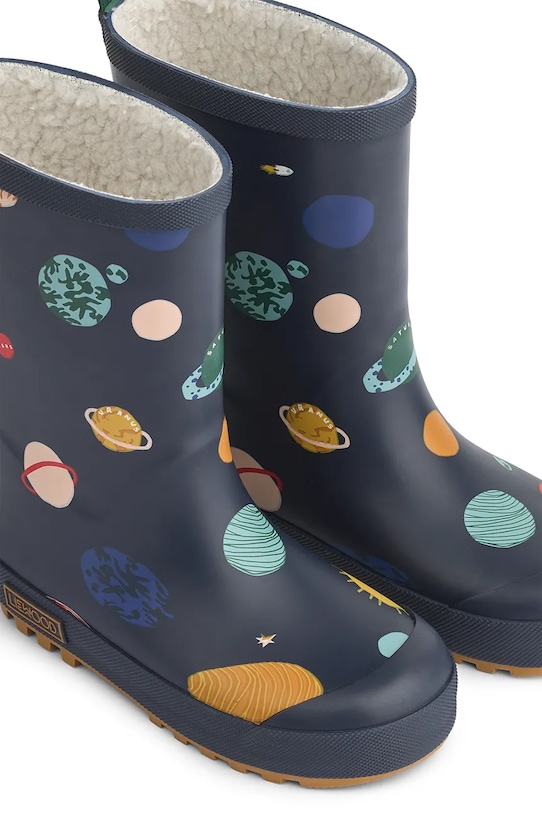 Детские резиновые сапоги Mason Thermo Rainboot Liewood, темно-синий — фото 2