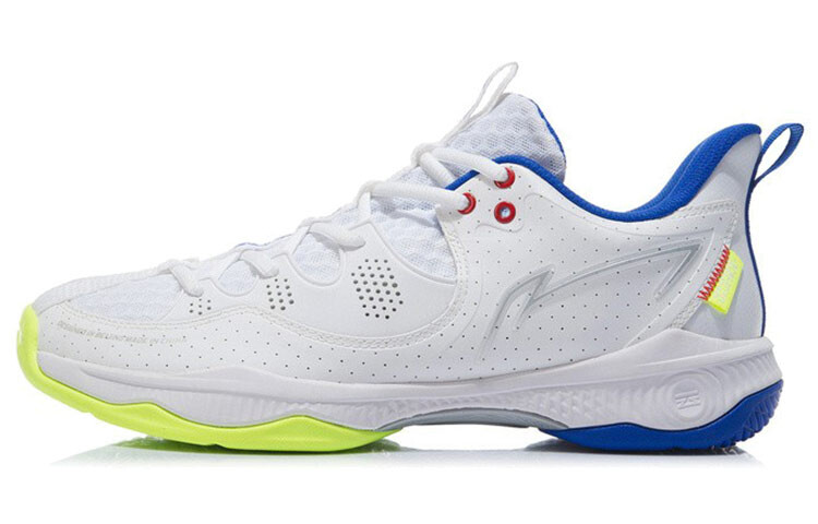 

Кроссовки LINING Battle Halberd Badminton Shoes Unisex Low-top White