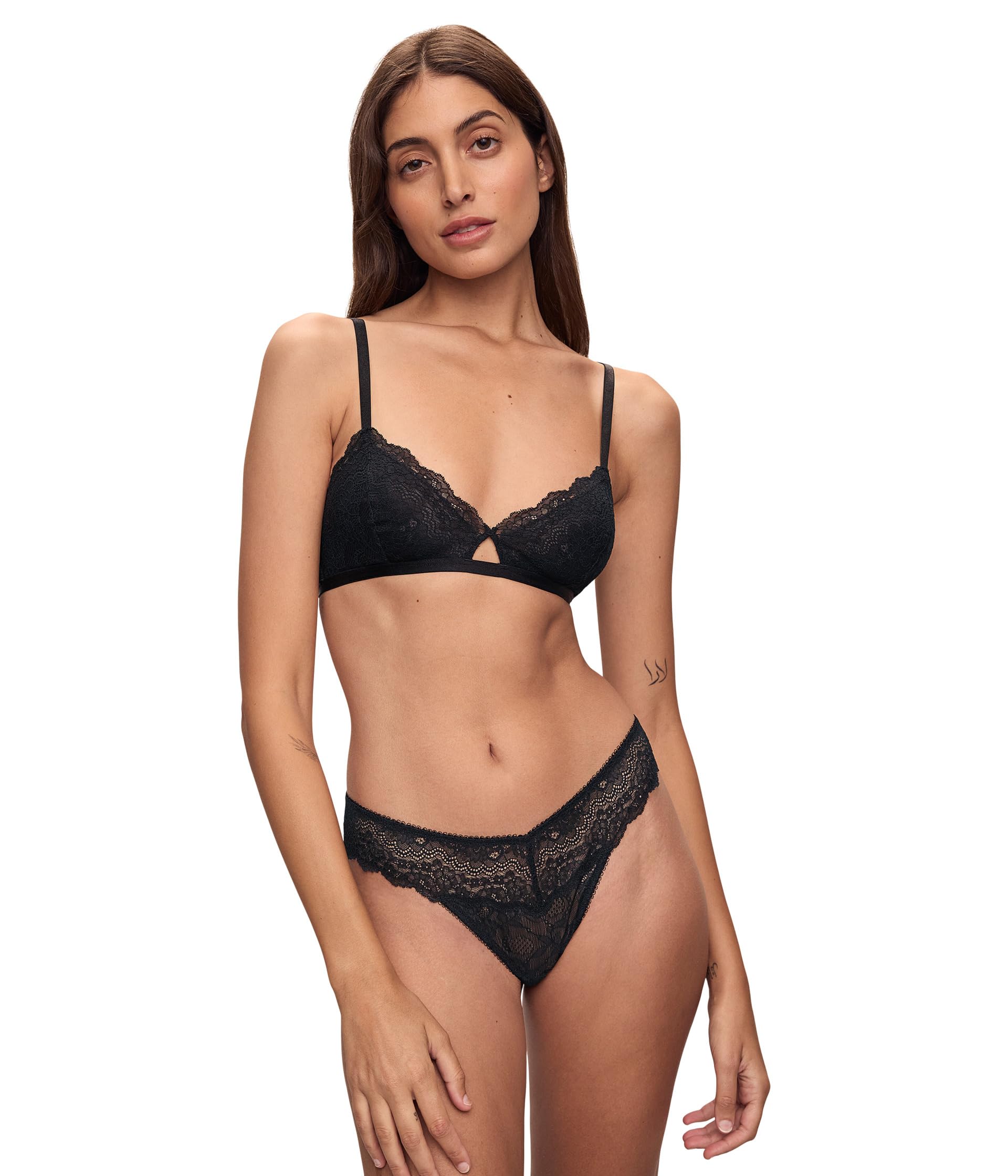 

Бралетт Eberjey Lara Triangle Bralette, черный