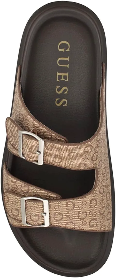 Шлепанцы GUESS mens Verone, мультиколор — фото 3