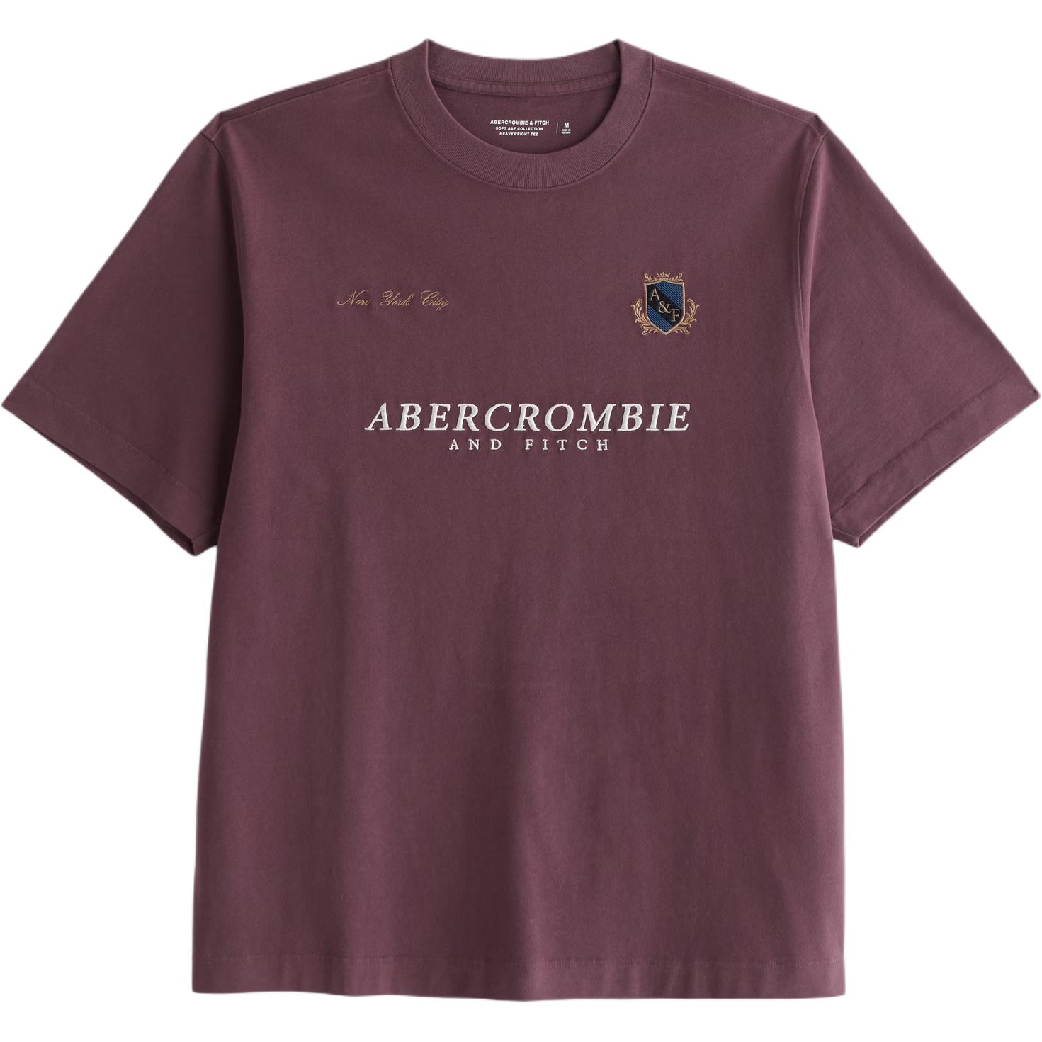 

Футболка мужская Abercrombie＆Fitch, коричневый