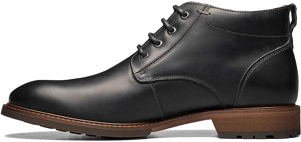 Мужские ботинки Florsheim Lodge Chukka с простой носочной частью, черный — фото 4