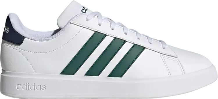 

Кроссовки Grand Court Cloudfoam 'White Collegiate Green', белый, Серый, Кроссовки Grand Court Cloudfoam 'White Collegiate Green', белый