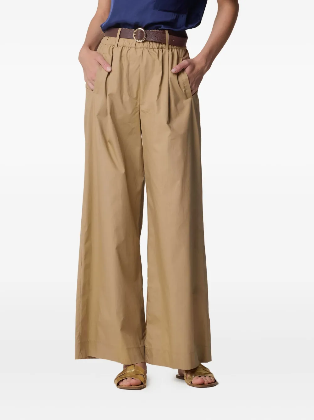 

Плиссированные брюки Magdalene Kocca, светло-коричневый