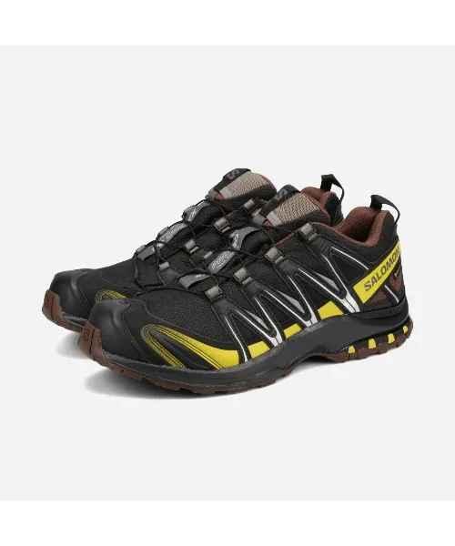 Мужские/женские кроссовки Salomon XA PRO 3D GTX для активного отдыха чёрные