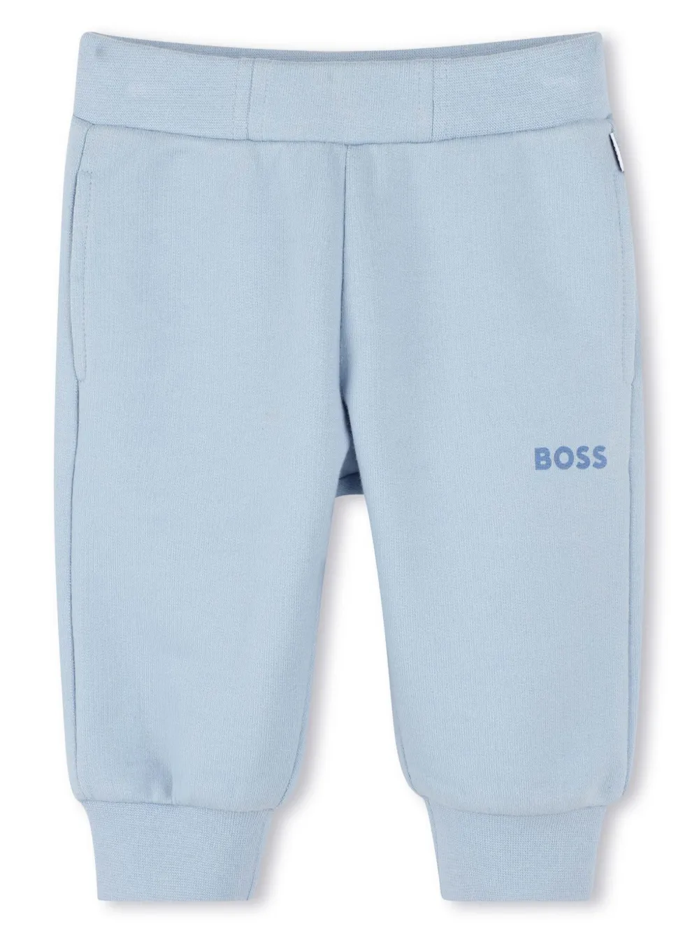 

Спортивные брюки с логотипом BOSS Kidswear, синий