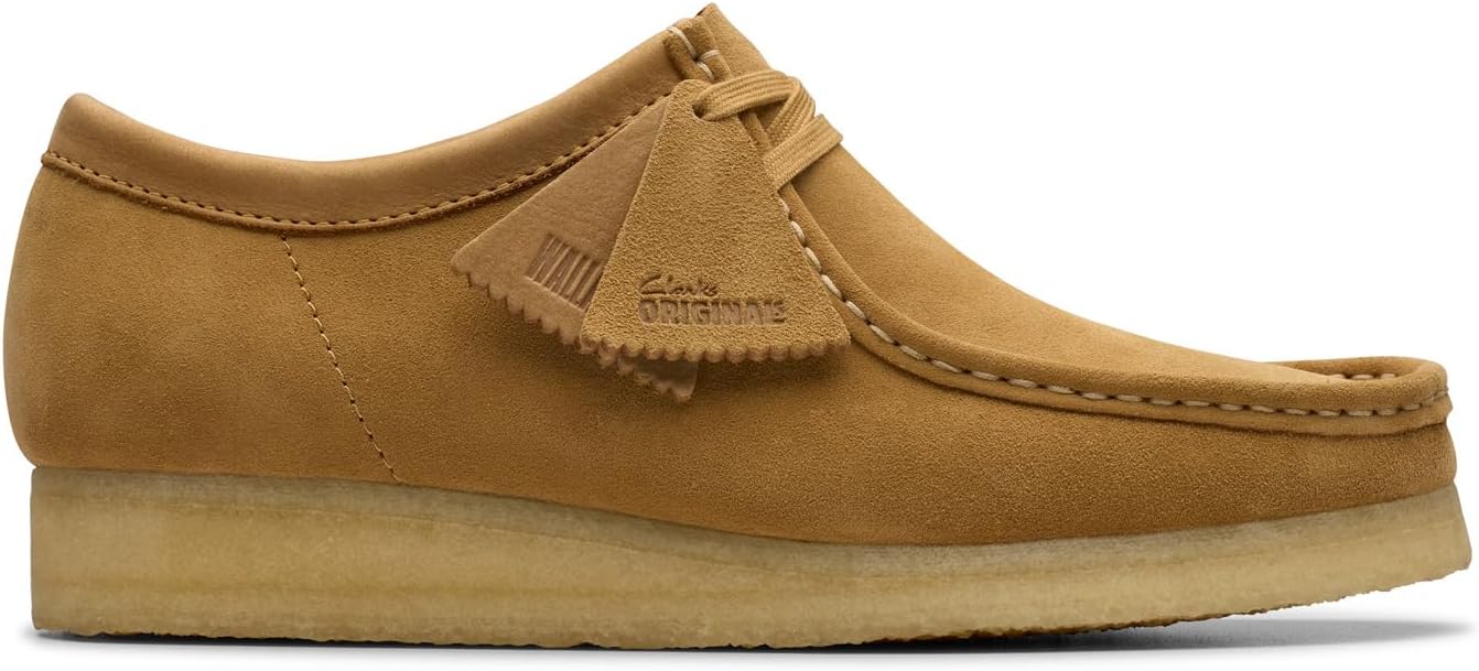 Мужские оксфорды Clarks Wallabee, черные — фото 2