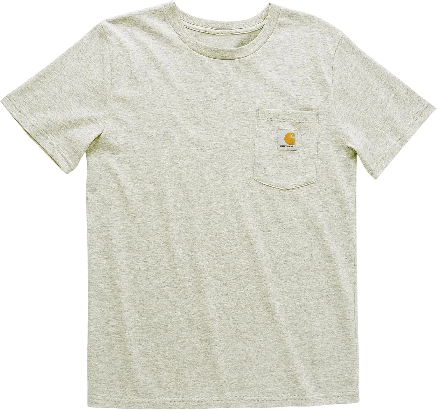 Детская футболка Carhartt с карманом, Heather Grey