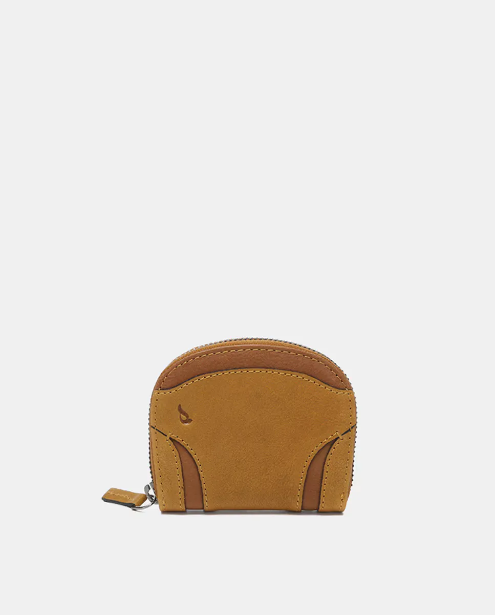 

Кошелек Oceans Diary из янтарной кожи Abbacino, желтый